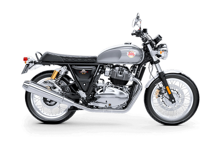 Royal Enfield Interceptor Silver Spectre